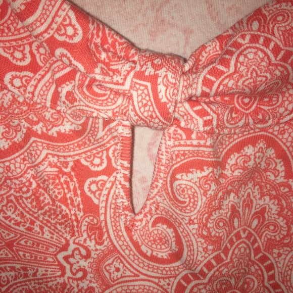 Rafaella Floral Paisley Plus Size Top 1X Cut Out - Picture 2 of 4